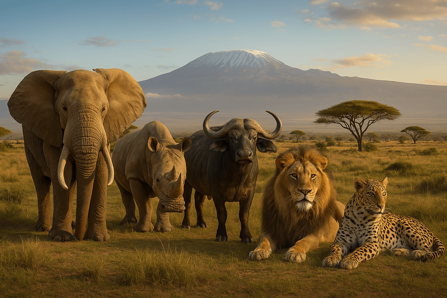 Big Five Animals in Kenya